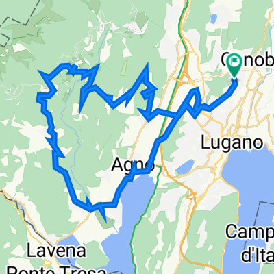 Porza- Cademario- Breno- Novaggio- Curio- Magliaso- Agno- Bioggio AIL- Savosa sottoliceo- Porza