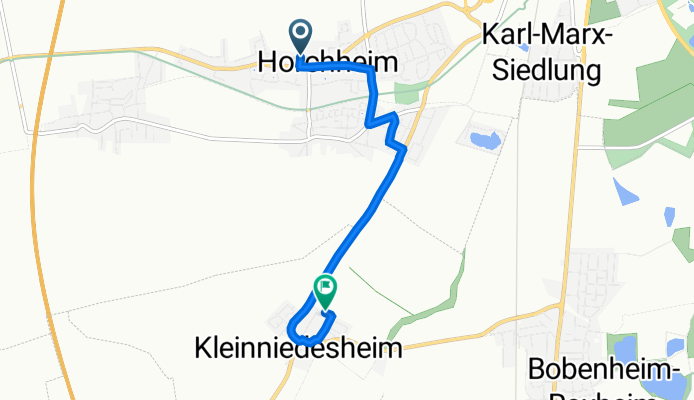 Mittelweg 11, Worms nach Unterwegsgasse 23, Kleinniedesheim