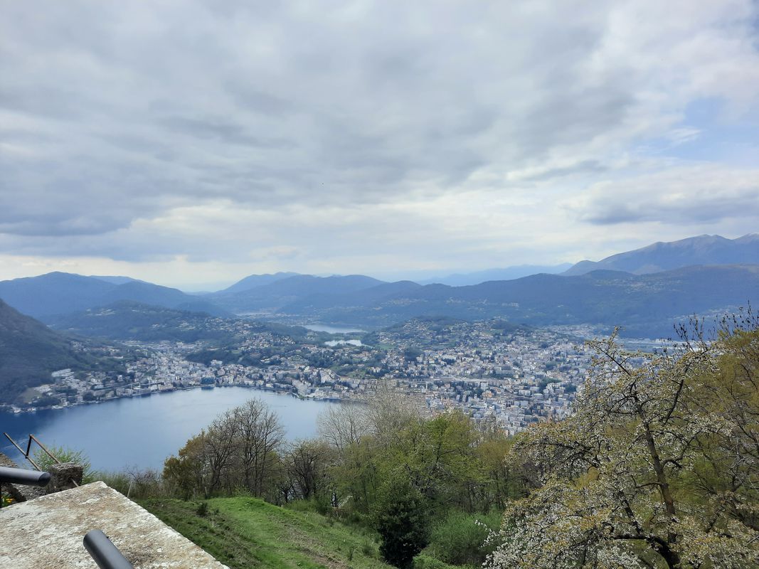 Pregassona  - Cureggia - Vetta Bre - Pregassona