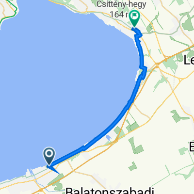 Szt László utca 4., Siófok to Batsányi János utca 31., Balatonakarattya