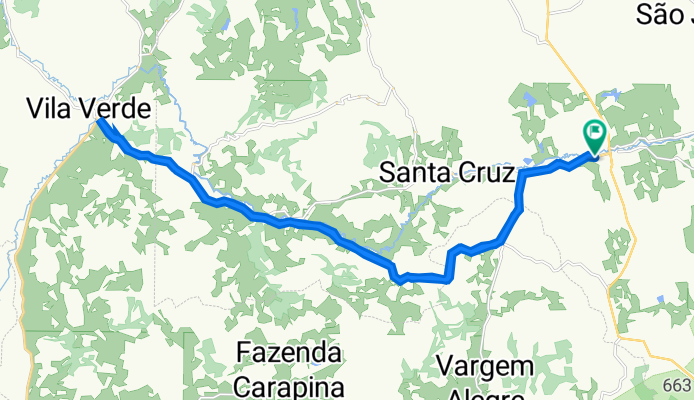 Recovered Route