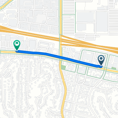 21101 Ventura Blvd, Los Angeles to 21733 Ventura Blvd, Los Angeles