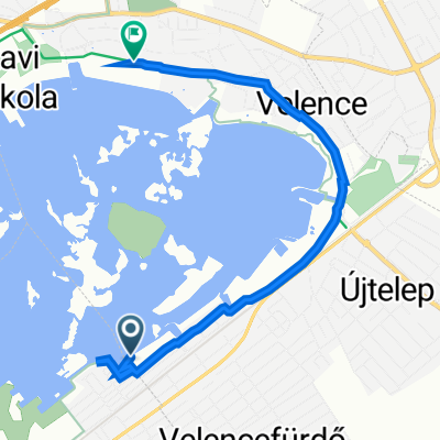 Ibolya utca, Velence to Kemping utca 2., Velence