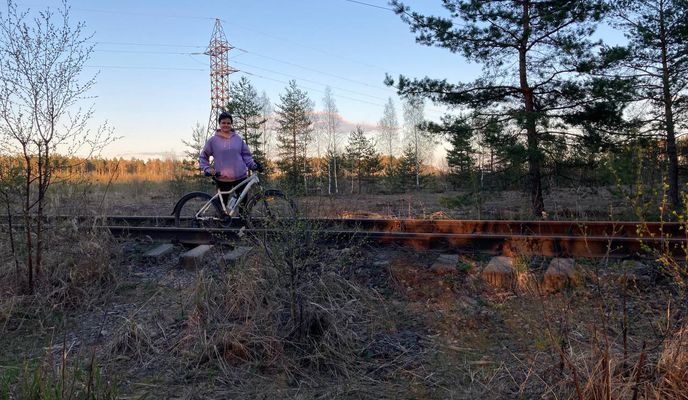Foto 2 der Bikemap-Route "От улица Советская 36А, Электрогорск до улица Советская 36А, Электрогорск"