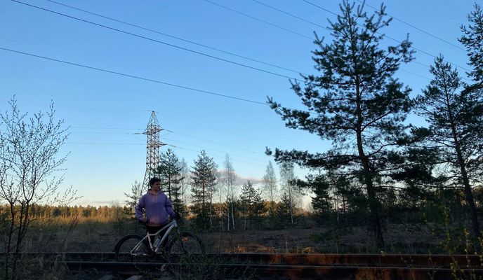 Foto 1 der Bikemap-Route "От улица Советская 36А, Электрогорск до улица Советская 36А, Электрогорск"