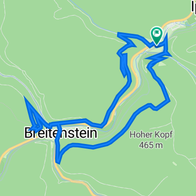 Wanderung: Drei Burgenweg in Erfenstein