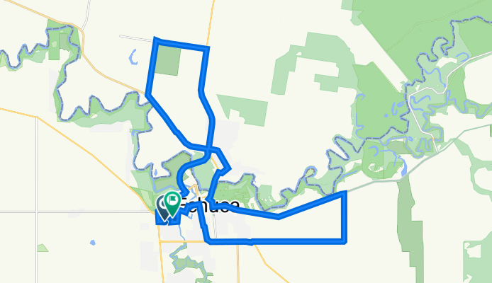 43 Butcher St, Echuca to 9 Oberin Ct, Echuca