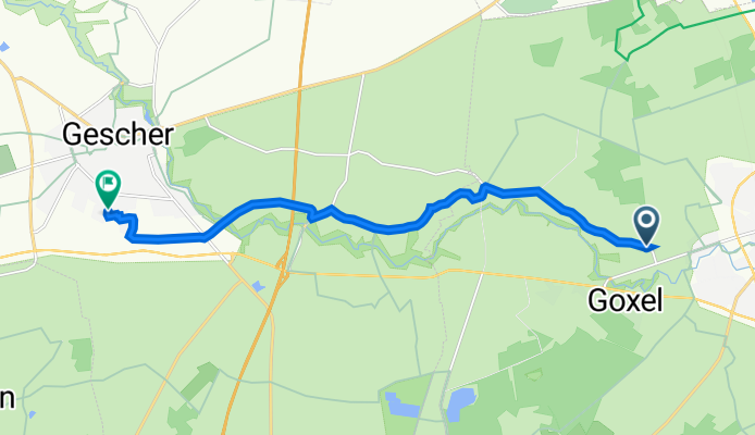 Stockum 6A, Coesfeld nach Hinterm Rott 43, Gescher