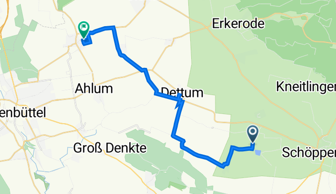 Kneitlingen nach Elmblick 17A, Wolfenbüttel