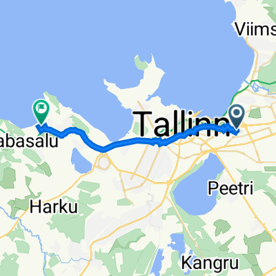 От Paekaare 6, Tallinn до Tiskrevälja 35, Tallinn