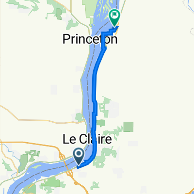 124 18th St, Rapids City to 16322 River Rd N, Cordova