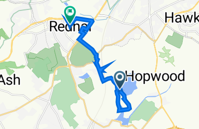 Route in der Bikemap App öffnen