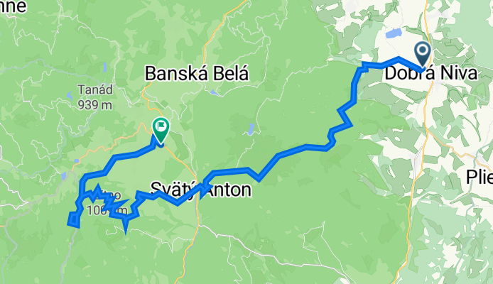 Dubovská 915/35, Dobrá Niva až Antolská 1189/7, Banská Štiavnica