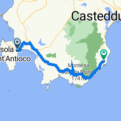 Sant' Antico to Pula