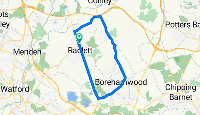107A Watling St, Radlett to 107A Watling St, Radlett