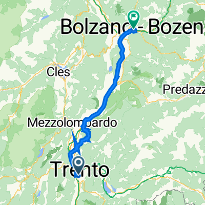 Trento - Bolzano with Climb