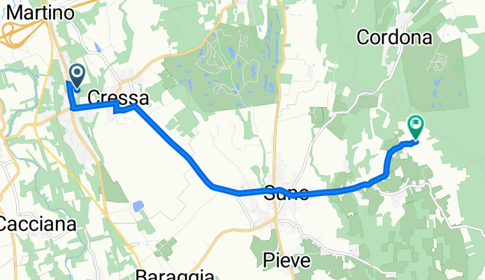 Da Vicolo Geola 10, Baraggione a JHR9+GQ, Suno