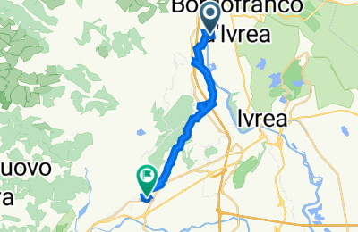 Route in der Bikemap App öffnen