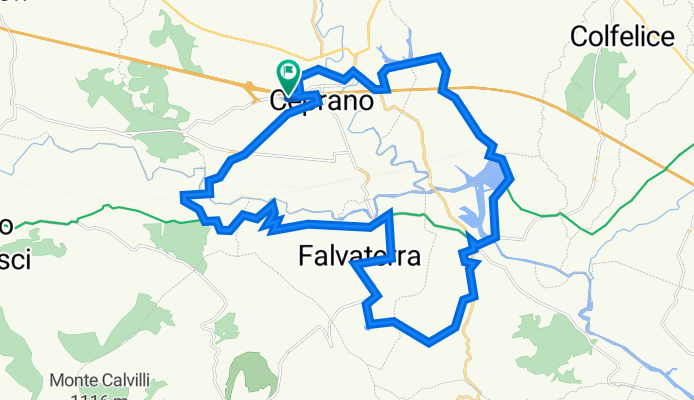 Da Via Caragno 15, Ceprano a Via Caragno 15, Ceprano