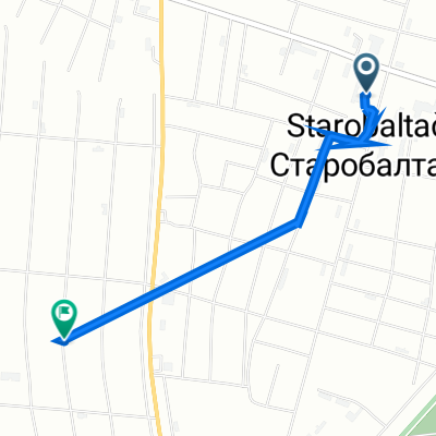 От Советская улица 29, Старобалтачево до улица Галиева 49, Старобалтачево