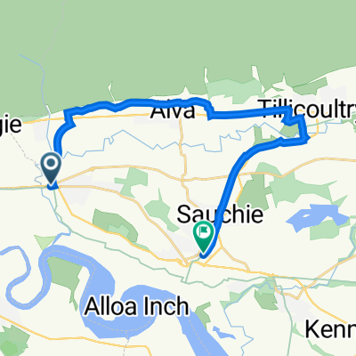 Tullibody to Alloa via Alva