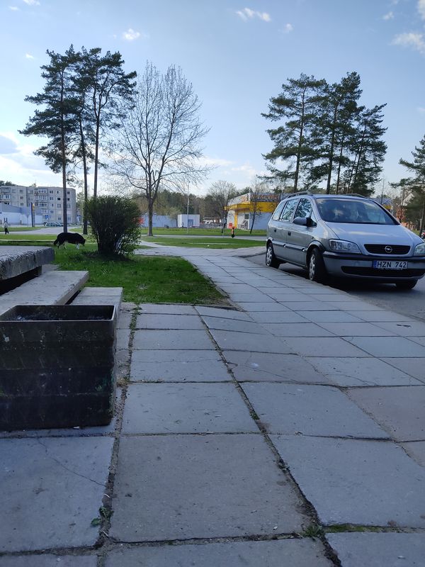 От Sedulinos alėja 4, Visaginas до Veteranų gatvė 8, Visaginas