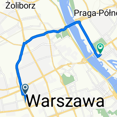 Chłodna 51, Warszawa do Panieńska 3A, Warszawa