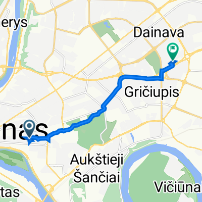 Laisvės al. 39, Kaunas to Taikos pr. 105, Kaunas
