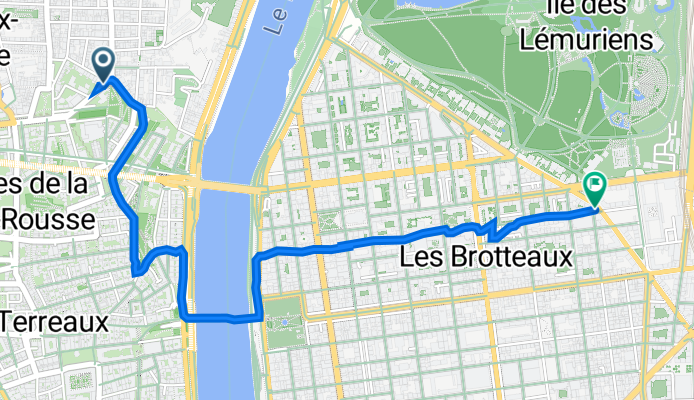 1–95 Rue Aimé Boussange, Lyon à 72 Boulevard des Belges, Lyon