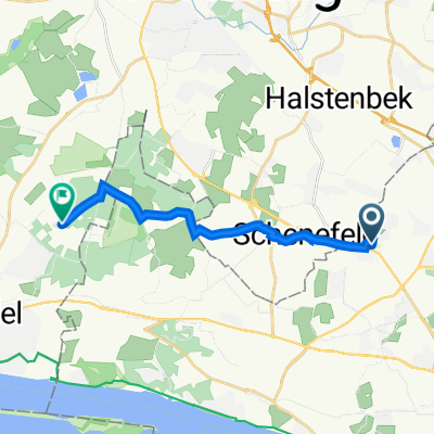 Fahrenort 111A, Hamburg nach Haidehof 3, Wedel