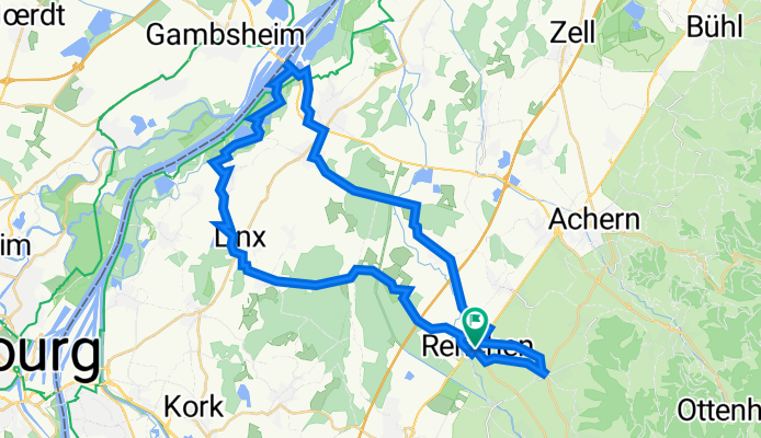 Renchen - Hanauer Radweg