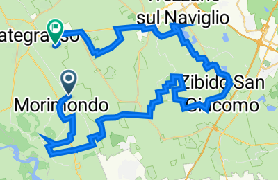 Route in der Bikemap App öffnen