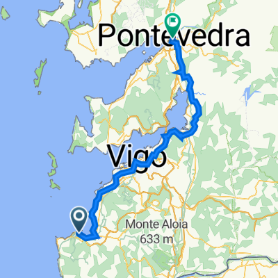 Calle de Lorenzo de la Carrera, 16–98, Baiona à Rúa Michelena, 17, Pontevedra