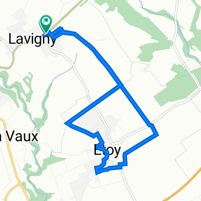 Route du Vignoble 34, Lavigny à Chemin des Dalfines 8, Lavigny