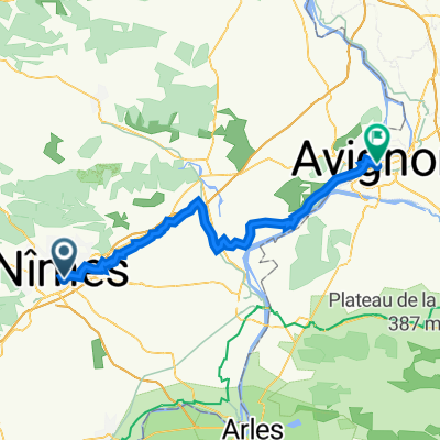 14 Rue de la Servie, Nîmes to Avignon