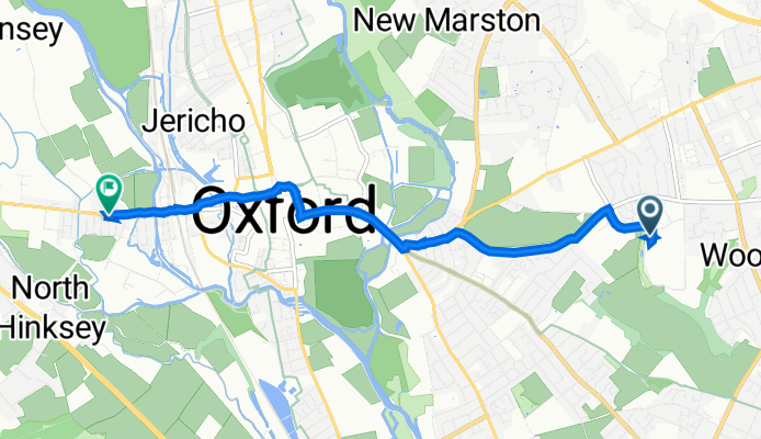 19 Roosevelt Dr, Oxford to 63A Botley Road, Oxford