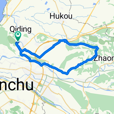 湖口後山夜騎路線
