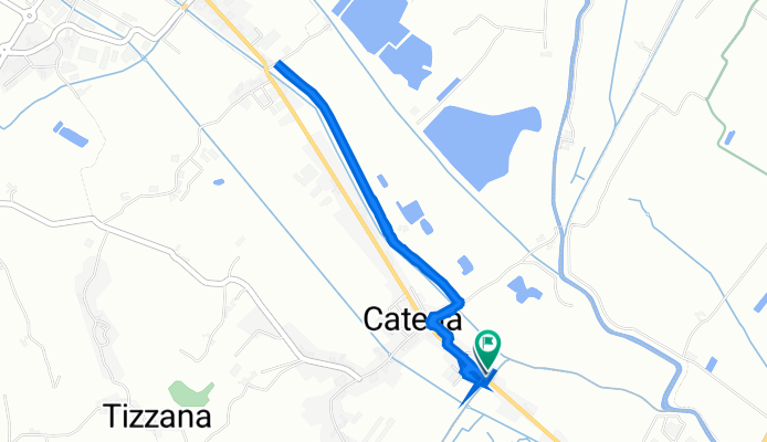 Da Via Statale 991/B, Catena a Via Statale 991B, Catena