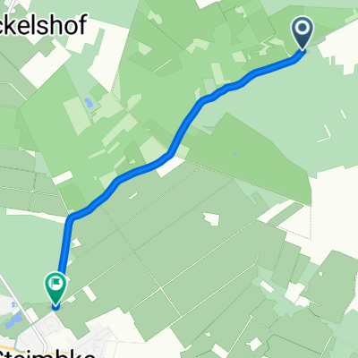 Rodewald nach Wiesenstraße, Steimbke