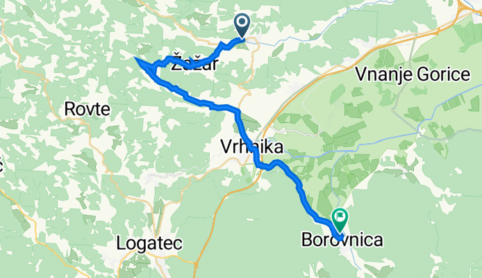 Ljubgojna to Ljubljanska cesta 23a