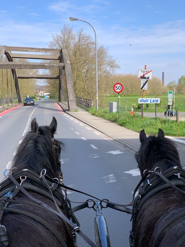 Rollegemstraat 13, Ledegem naar Mangelaarstraat 37, Langemark-Poelkapelle