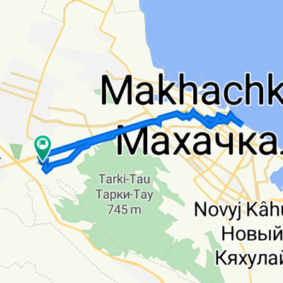 проспект Али-гаджи Акушинского, 109/2, Махачкала до Газопроводная улица, 8 к12, Махачкала