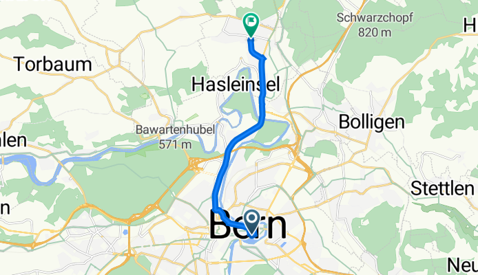 Bubenbergrain 15–23, Bern nach Oberzollikofen, Zollikofen