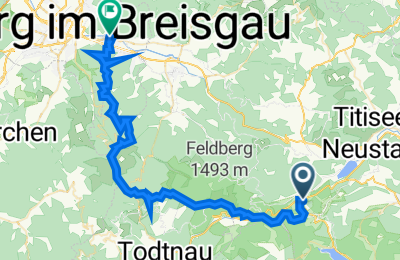Route in der Bikemap App öffnen