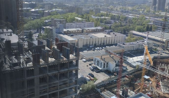 Foto 1 der Bikemap-Route "От улица Бажова 8, Москва до Будайская улица 2с13, Москва"