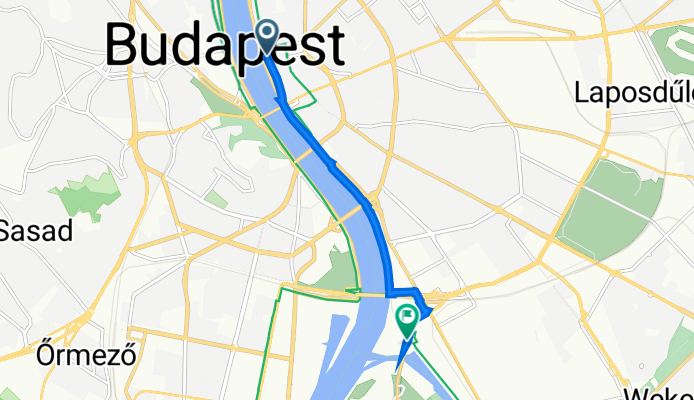 Budapest - Inter to Athletics stadium
