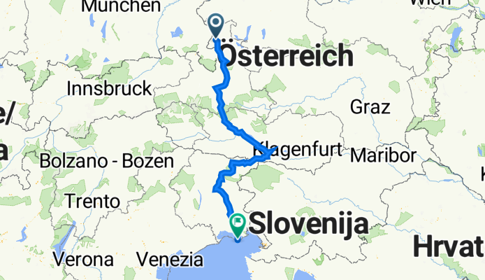 Ciclovia Alpe-Adria bike path - Ciclovia Alpe-Adria bike path