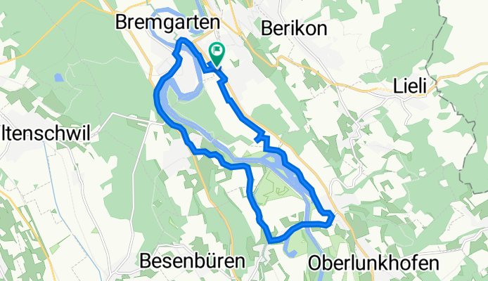 Zugerstrasse 1, Zufikon nach Sentenhübel 10, Bremgarten AG