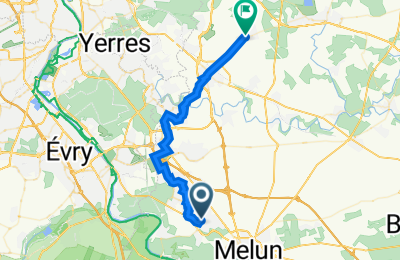 Route in der Bikemap App öffnen