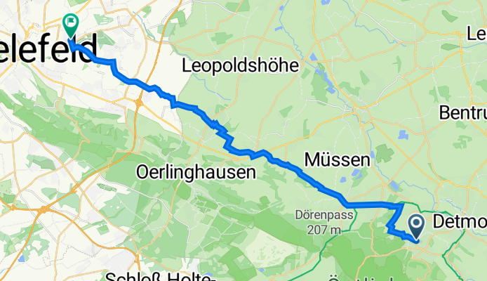 Detmold - Bielefeld